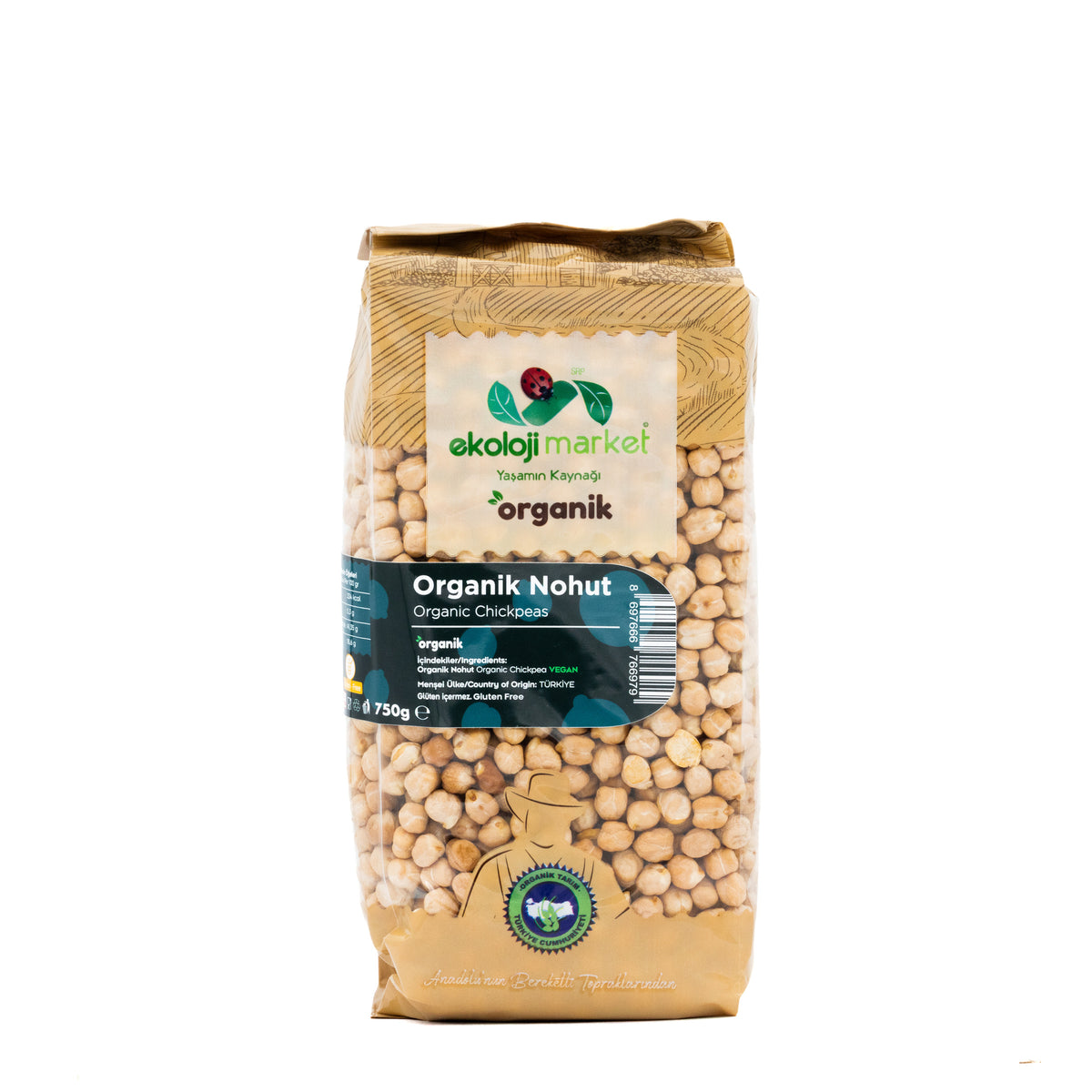 Organik Nohut 750 Gr.