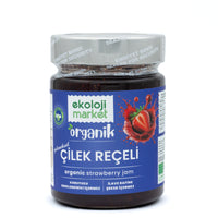 Organik Çilek Reçeli 380 Gr.