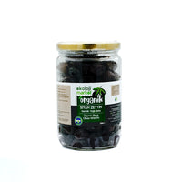 Organik Siyah Yağlı Sele Zeytin Az Tuzlu 390 Gr.